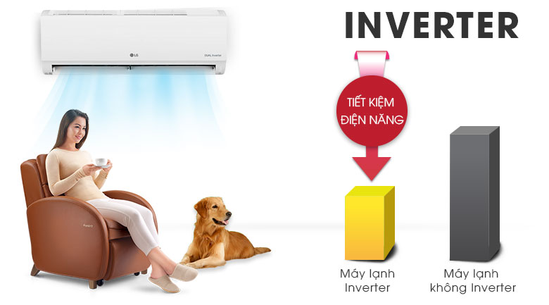 Máy lạnh LG Inverter 1 HP V10ENH1 - Inverter
