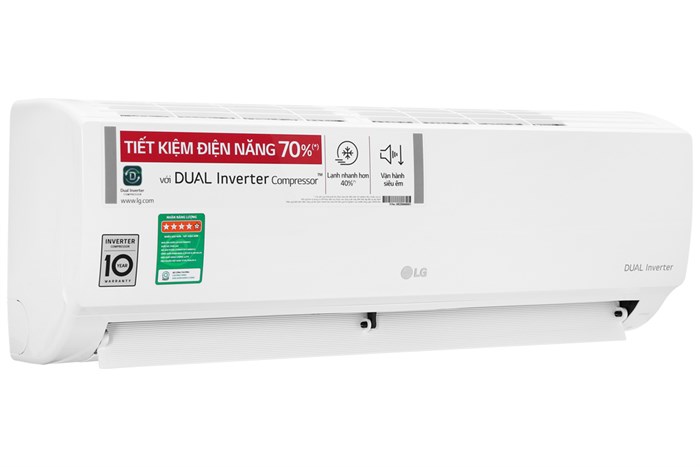 Máy lạnh LG Inverter 1 HP V10ENH1 Màu Trắng