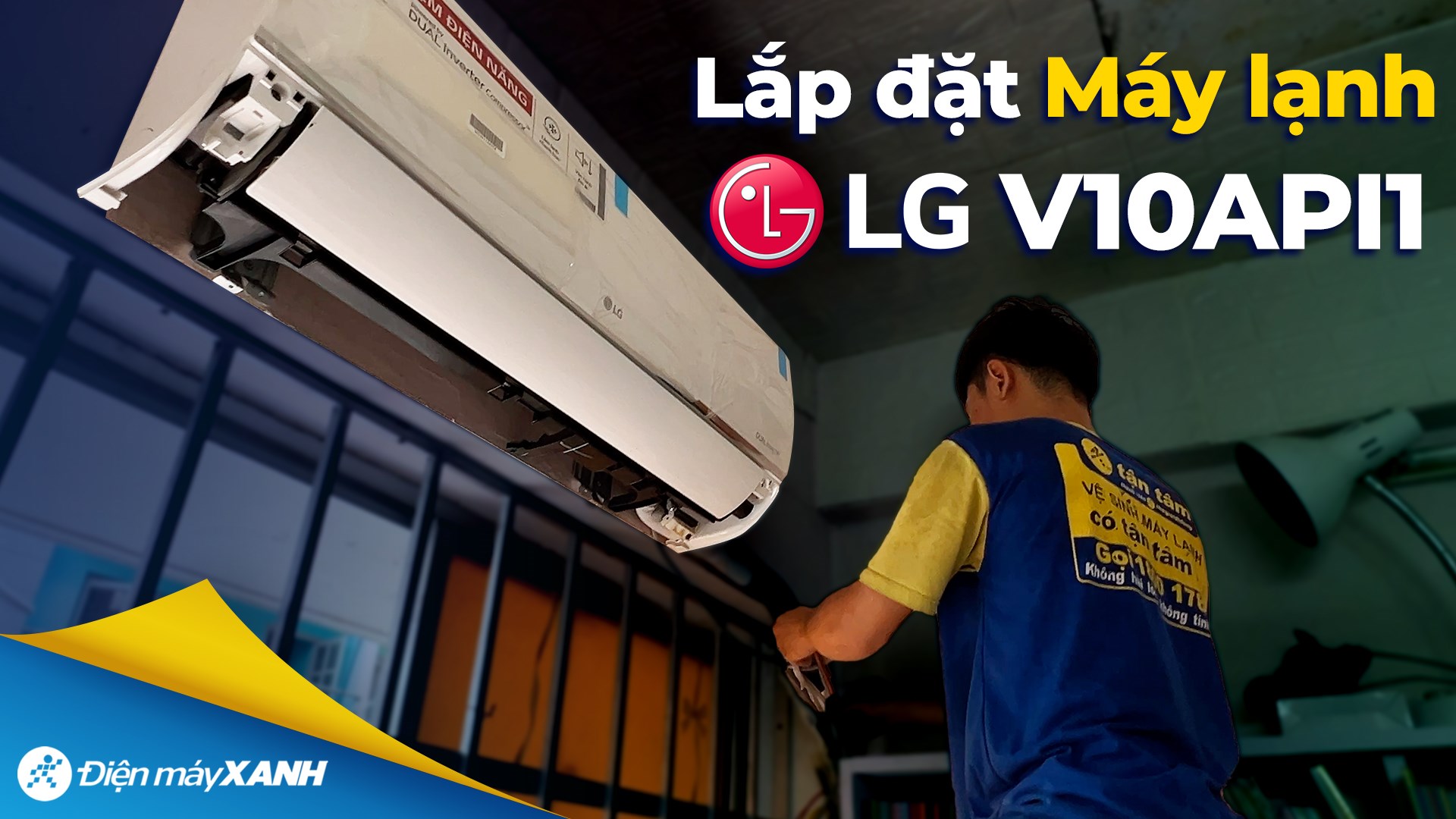 Điều hòa LG Inverter 9200 BTU V10API1