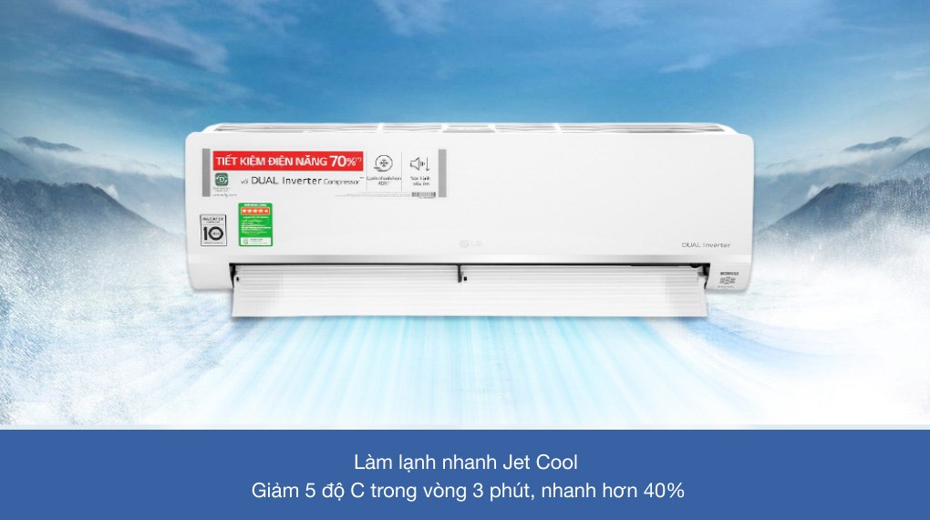 Máy lạnh LG Inverter 1 HP V10API1