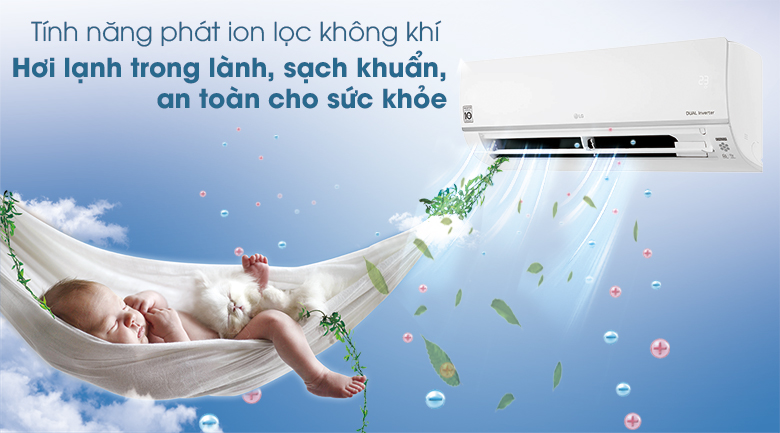 Máy lạnh LG V13API1 - Lọc không khí