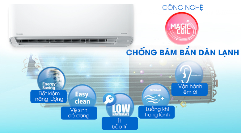 Máy lạnh Toshiba Inverter 2 HP RAS-H18C3KCVG-V - 11