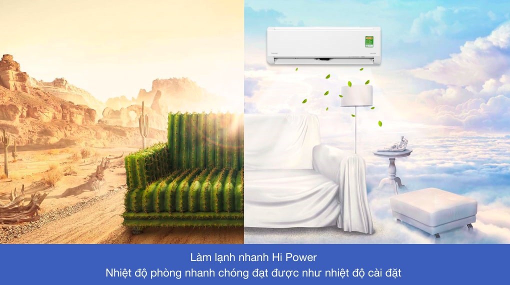 Máy lạnh Toshiba Inverter 1 HP RAS-H10L3KCVG-V