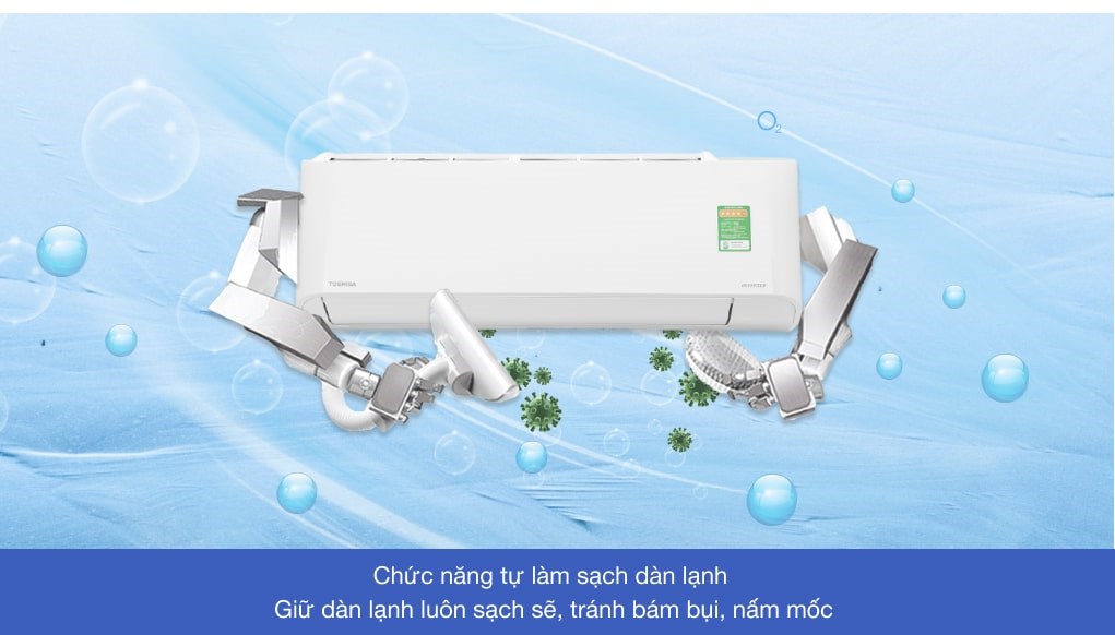 Máy lạnh Toshiba Inverter 1.5 HP RAS-H13L3KCVG-V