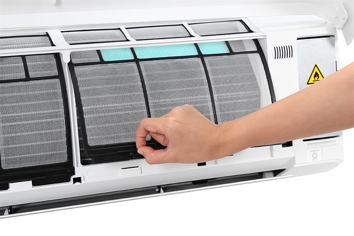 Máy lạnh Toshiba Inverter 1.5 HP RAS-H13L3KCVG-V Màu Trắng