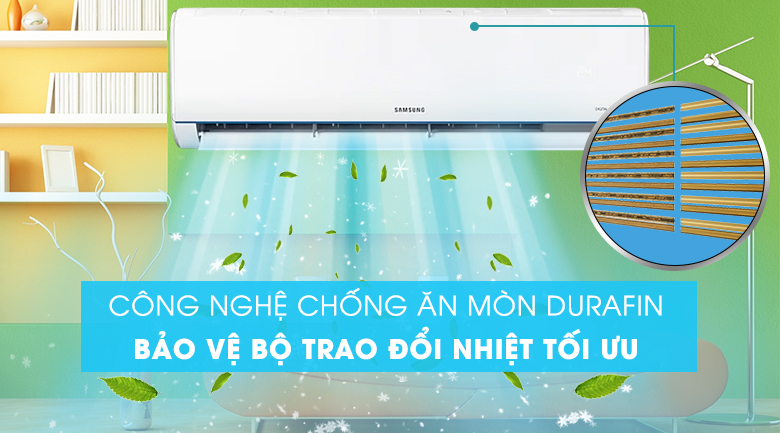 Máy lạnh Samsung AR09TYHQASINSV - bảo vệ bộ trao đổi nhiệt tốt hơn