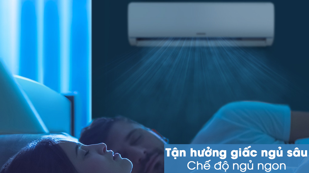 Máy lạnh Samsung AR09TYHQASINSV - tận hưởng giấc ngủ sâu với chế độ ngủ ngon