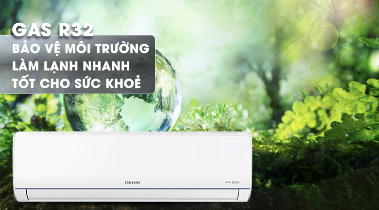 Máy lạnh Samsung AR09TYHQASINSV - sử dụng GAS R32