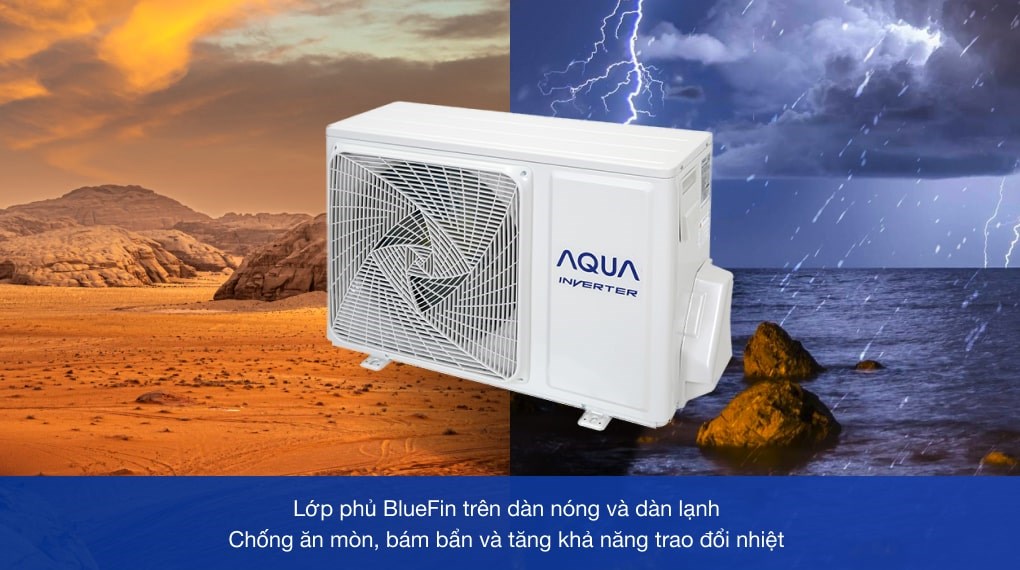 Máy lạnh Aqua Inverter 1.5 HP AQA-KCRV13WNZA