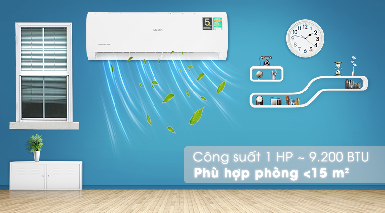 Máy lạnh Aqua Inverter 1 HP AQA-KCRV10TK - 13
