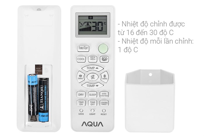 Điều hòa Aqua Inverter 17400 BTU AQA-KCRV18TK Màu Trắng