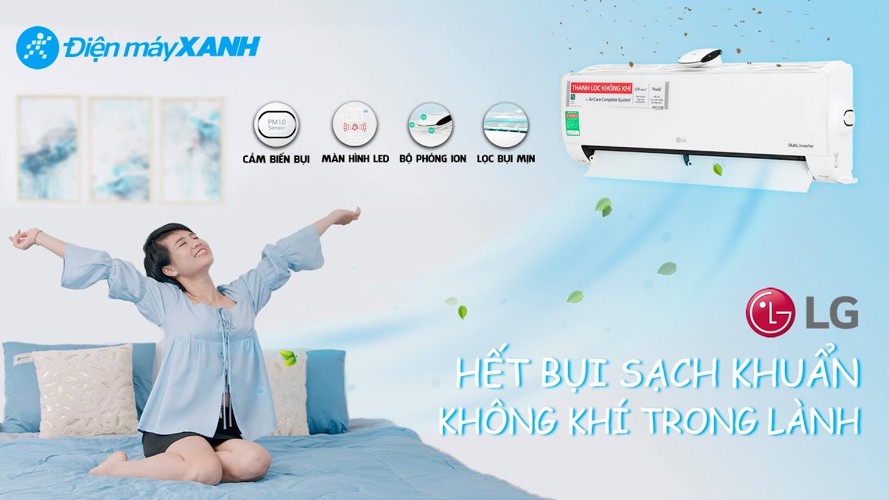 Máy lạnh LG Inverter 1.5 HP V13APFUV