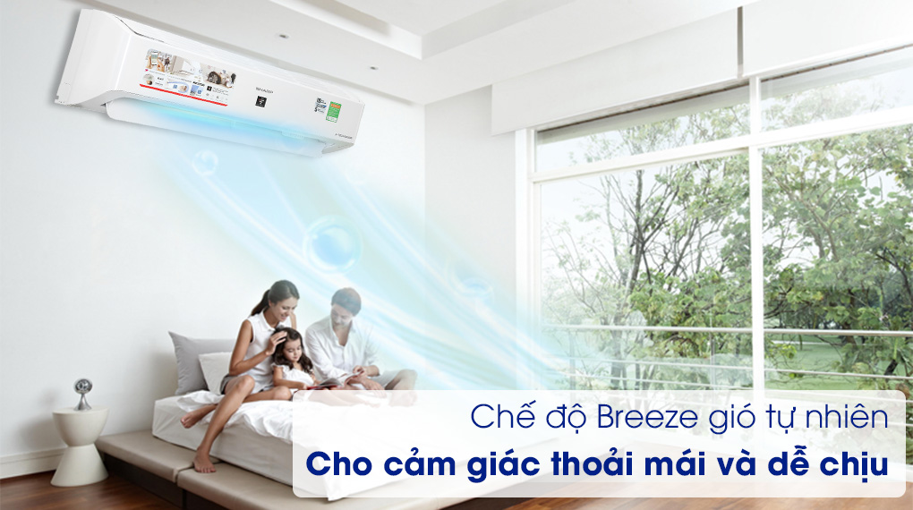 Điều hòa Sharp Inverter 9000 BTU AH-XP10YMW - 14