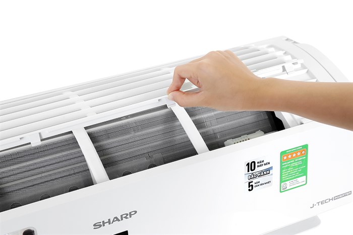 Máy lạnh Sharp Inverter 1 HP AH-XP10YMW Màu Trắng