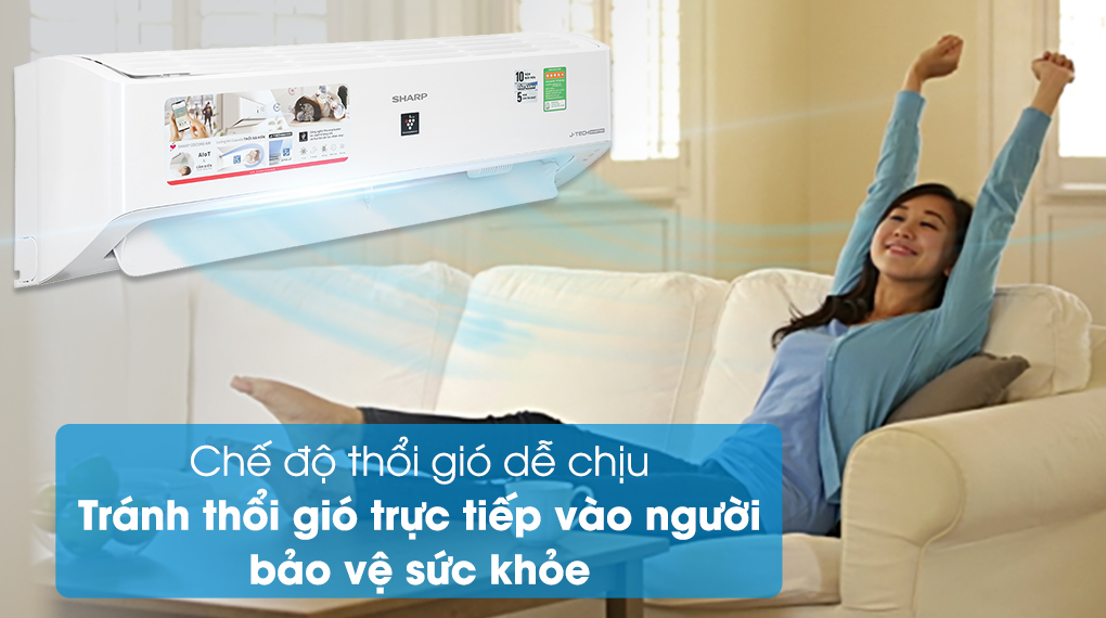 Điều hòa Sharp Inverter 12000 BTU AH-XP13YMW - 9