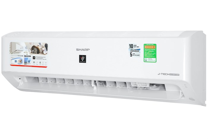 Máy lạnh Sharp Inverter 1.5 HP AH-XP13YMW Màu Trắng