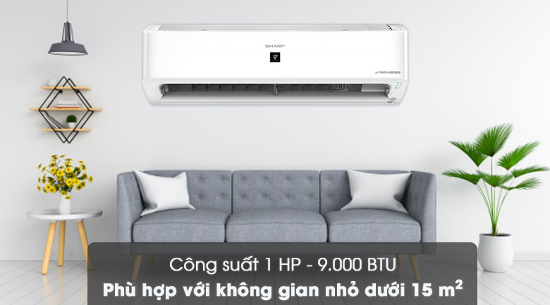 Máy lạnh Sharp Inverter 1 HP AH-XP10YHW - 10