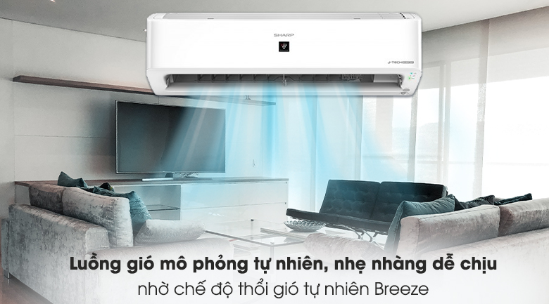 Máy lạnh Sharp Inverter 1 HP AH-XP10YHW - 11