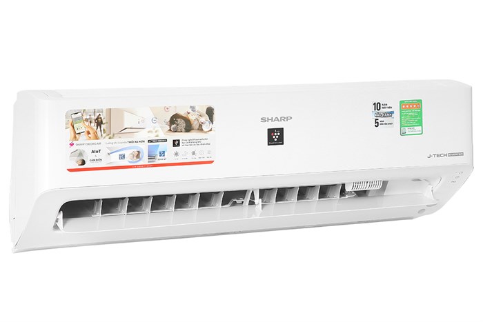 Máy lạnh Sharp Inverter 1 HP AH-XP10YHW Màu Trắng