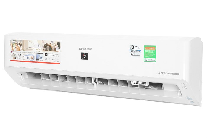 Máy lạnh Sharp Inverter 1 HP AH-XP10YHW Màu Trắng