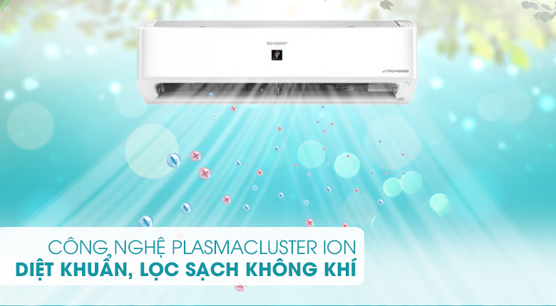 Máy lạnh Sharp Inverter 1.5 HP AH-XP13YHW - 11