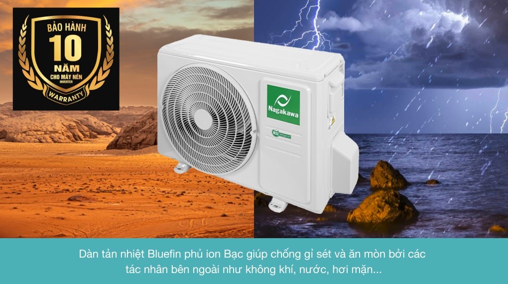 Điều hòa Nagakawa Inverter 9000 BTU NIS-C09R2H10 - 24