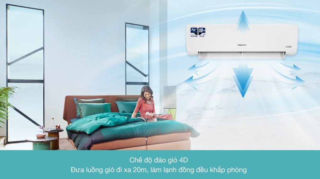 Điều hòa Nagakawa Inverter 9000 BTU NIS-C09R2H10 - 25