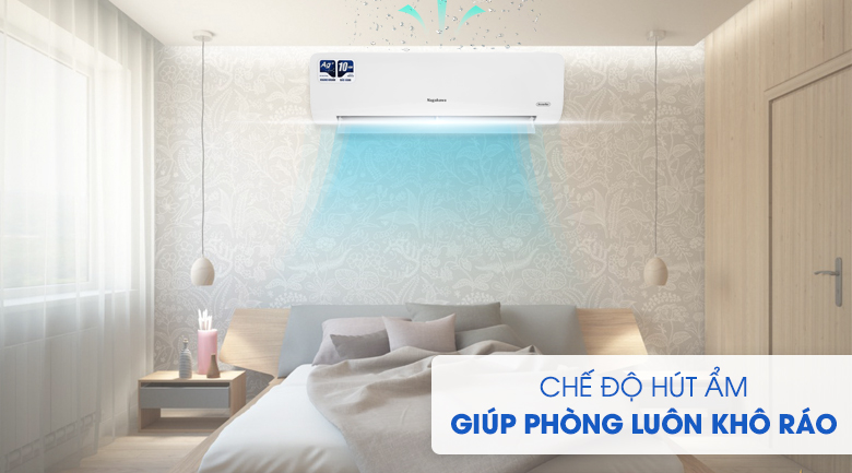 Máy lạnh Nagakawa Inverter 1 HP NIS-C09R2H10 - Chế độ hút ẩm