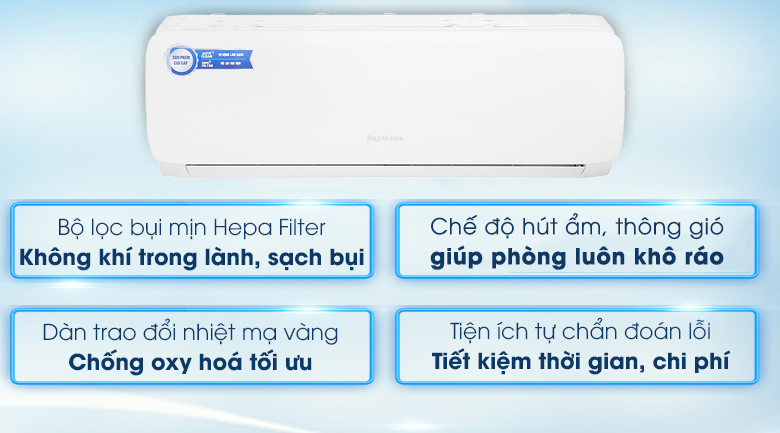 Máy lạnh Nagakawa 1HP NS-C09R2M09 - 23