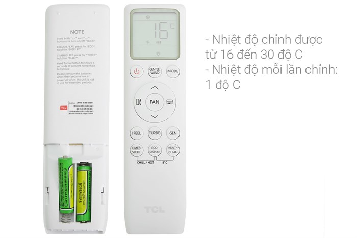Máy lạnh TCL Inverter 1 HP TAC-10CSD/TPG11 Màu Trắng