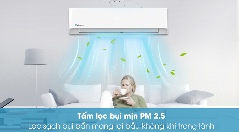 Máy lạnh Casper 1 HP LC-09FS32 - Bộ lọc