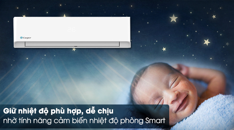 Điều hòa Casper 9000 BTU LC-09FS32 - Smart