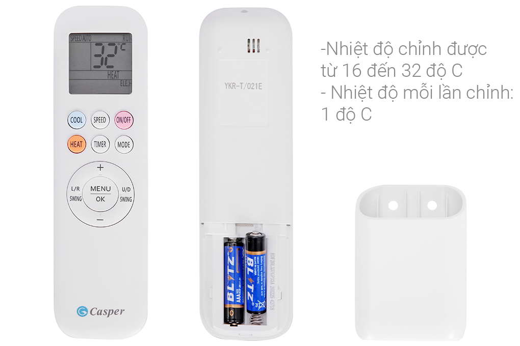 Máy lạnh Casper Inverter 1 HP GC-09IS32 chính hãng