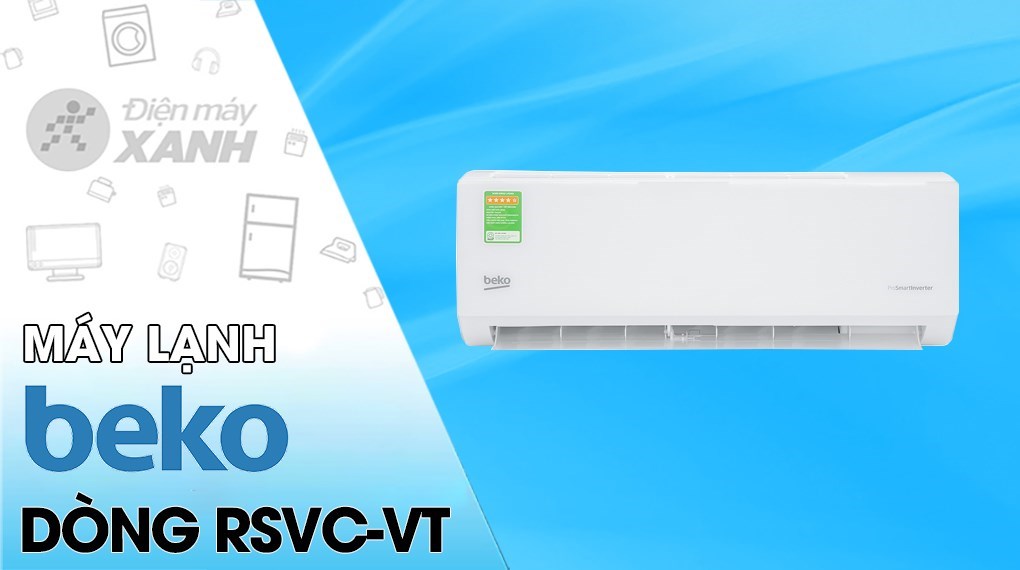 Máy lạnh Beko Inverter 1.5 HP RSVC12VT