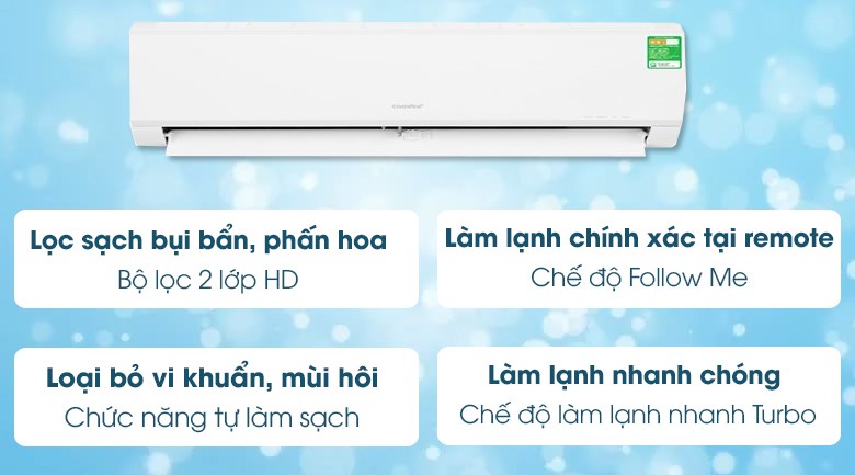 Máy lạnh Comfee 1 HP SIRIUSB-9E - 15