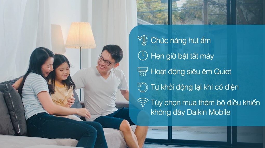 Máy lạnh Daikin Inverter 1 HP FTKA25VMVMV