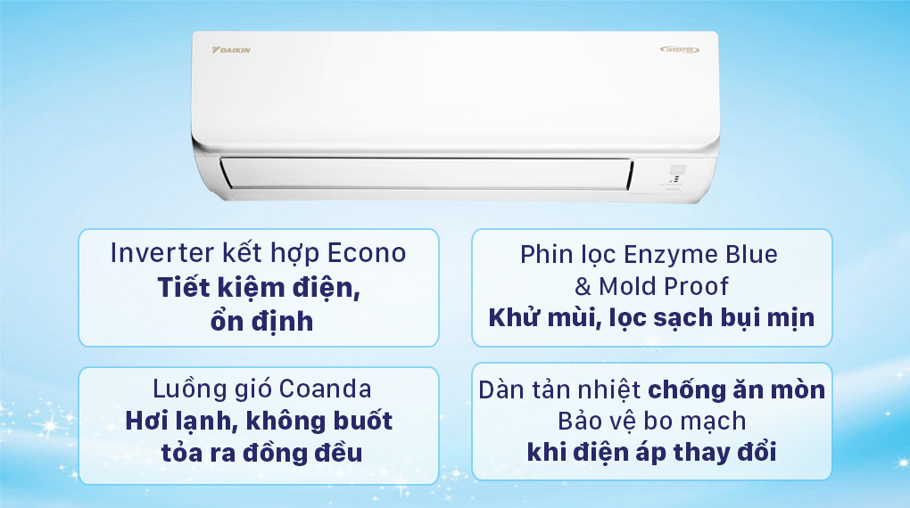 Máy lạnh Daikin Inverter 1 HP FTKA25VMVMV - 13