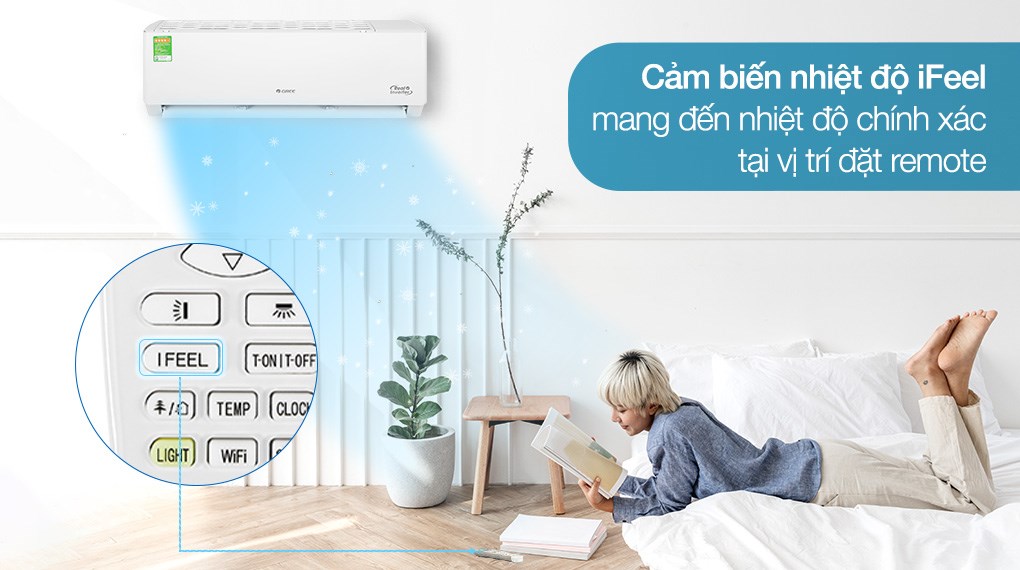 Điều hòa 2 chiều Gree Inverter 11942 BTU GWH12PB-K6D1P4