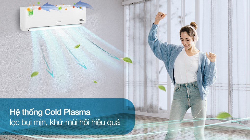 Điều hòa 2 chiều Gree Inverter 11942 BTU GWH12PB-K6D1P4