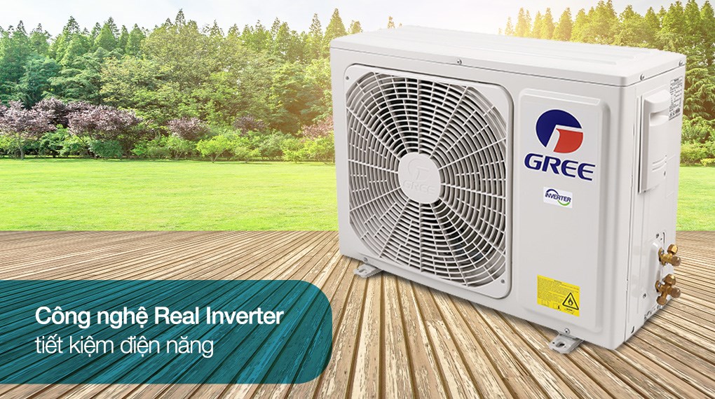 Điều hòa 2 chiều Gree Inverter 11942 BTU GWH12PB-K6D1P4