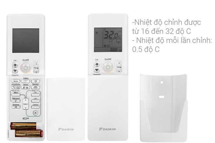 Máy lạnh Daikin Inverter 1 HP FTKZ25VVMV Màu Trắng