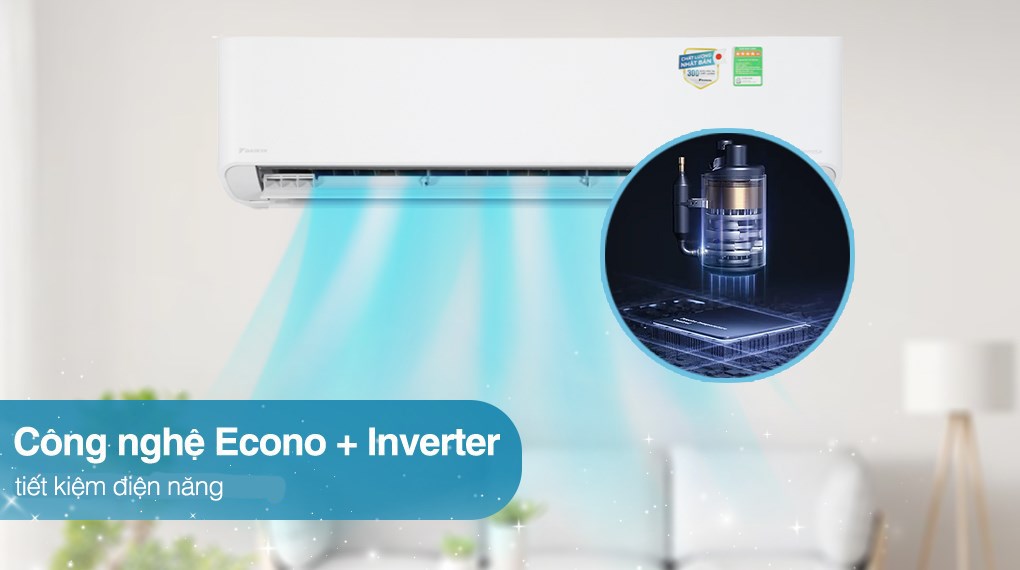 Máy lạnh Daikin Inverter 2 HP FTKZ50VVMV