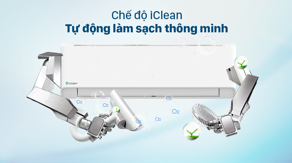 Điều hòa Casper 24000 BTU LC-24FS32 - Chế độ iClean