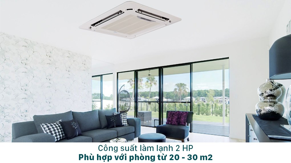 Máy lạnh âm trần Midea 2 HP MCD-18CRN8