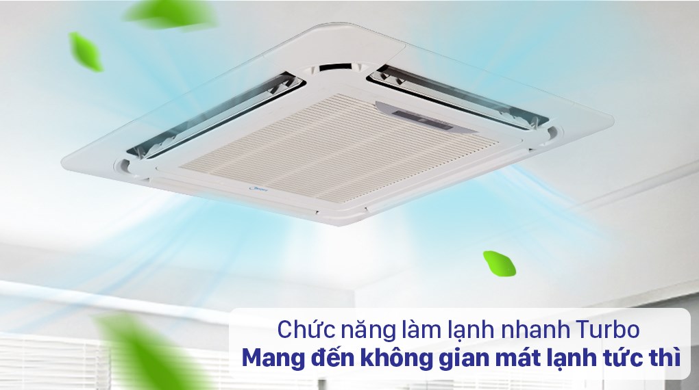 Máy lạnh âm trần Midea  inverter 2.5 HP MCD-24CRDN8