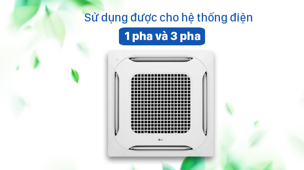 Máy lạnh âm trần LG Inverter 4 HP ATNQ36GNLE7 - sử dụng cho cả điện 1 pha và 3 pha