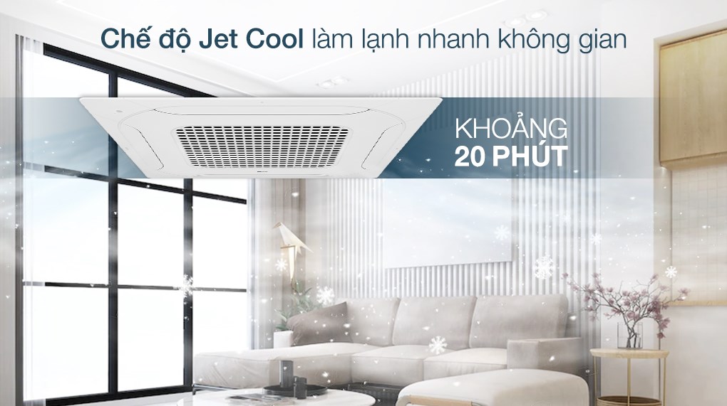 Máy lạnh âm trần LG Inverter 5 HP ATNQ48GMLE7