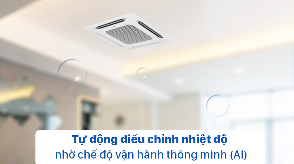 Máy lạnh âm trần LG Inverter 5 HP ATNQ48GMLE7 - Chế độ vận hành thông minh (AI)