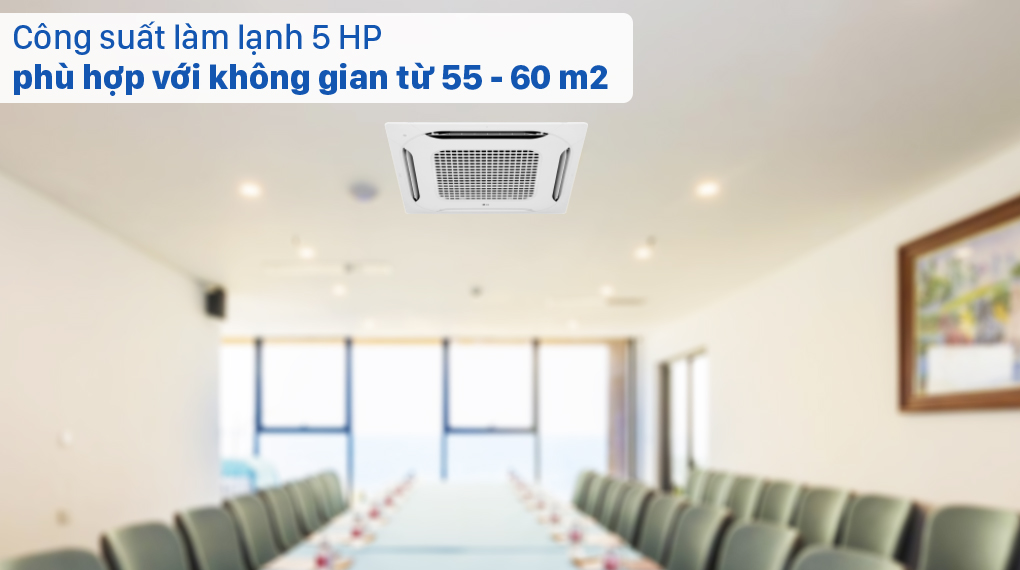 Máy lạnh âm trần LG Inverter 5 HP ATNQ48GMLE7 - Công suất 5 HP