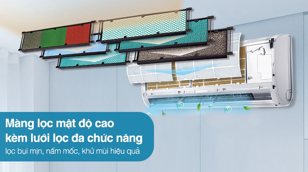 Điều hòa 2 chiều 15700 BTU Gree GWH18PD-K6D1P4